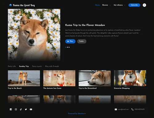 Mocaas storefront sample